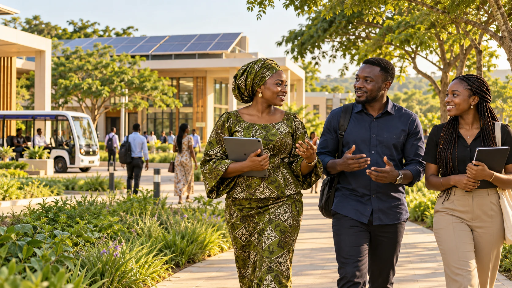 Illustrative scene for Meet the framework connecting our initiatives.